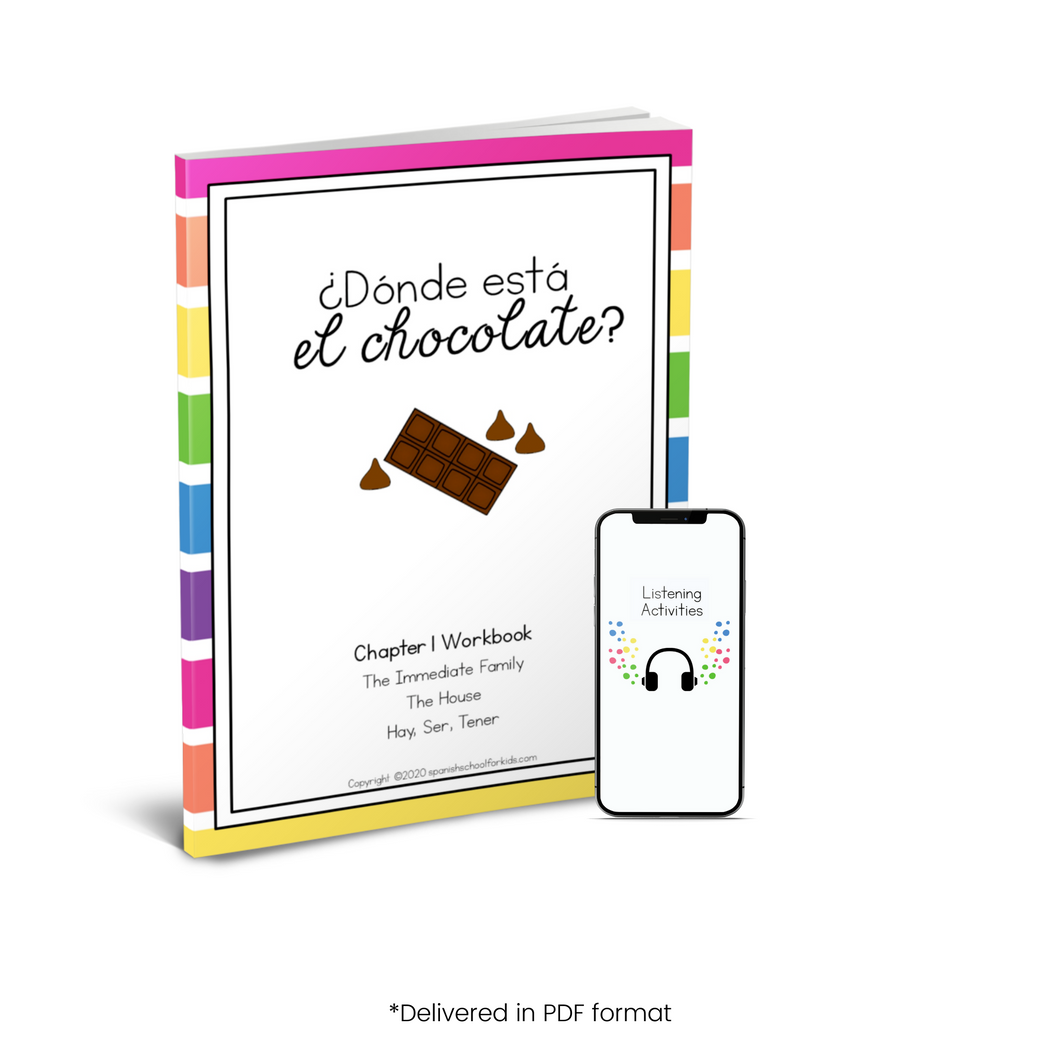 ¿Dónde está el chocolate? - Chapter 1 Workbook